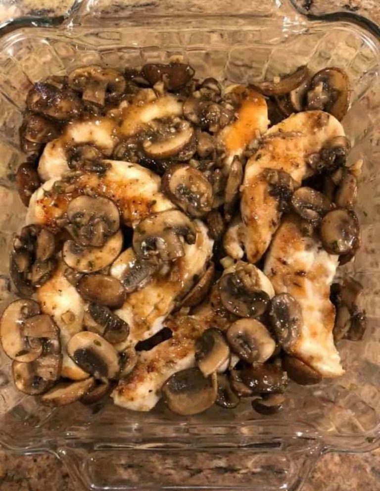 GARLIC MUSHROOM CHICKEN
