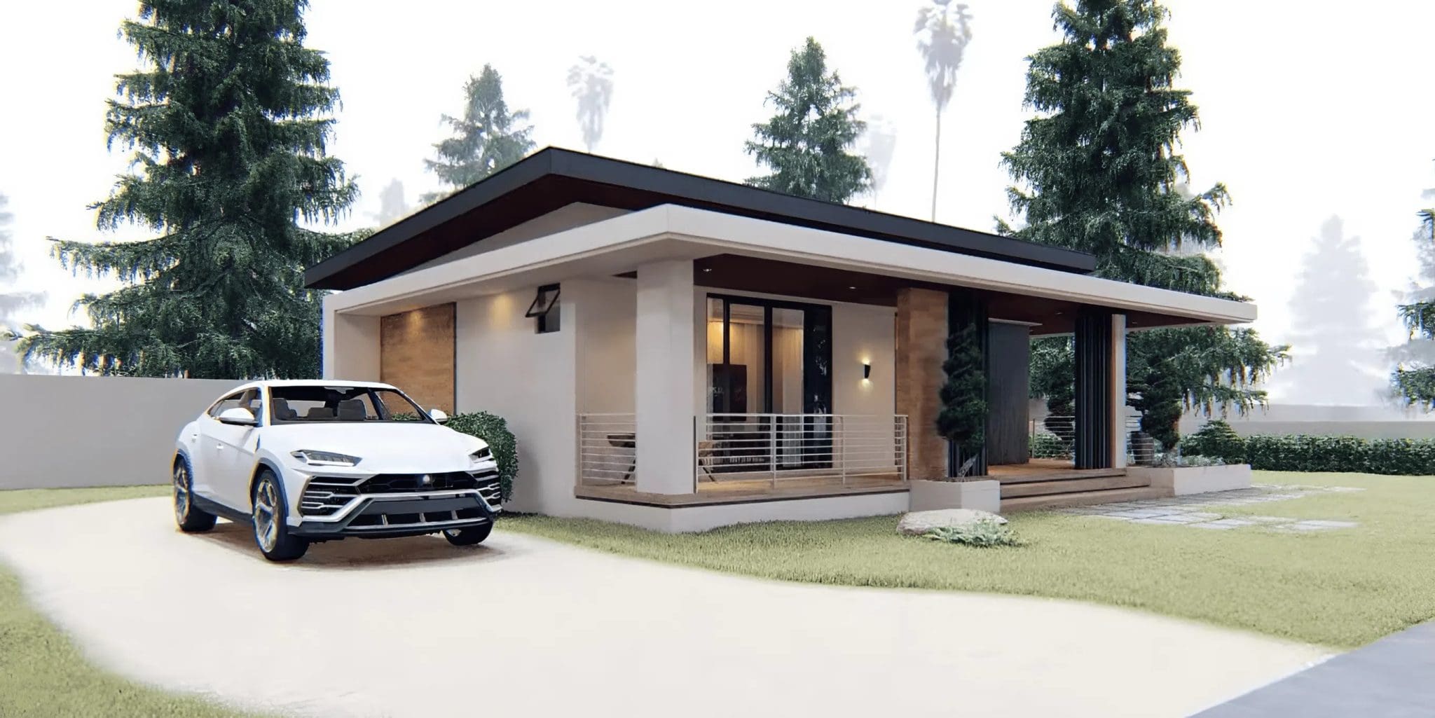 Environment friendly Residing: 54 Sq. Meter Fashionable Small Home Design