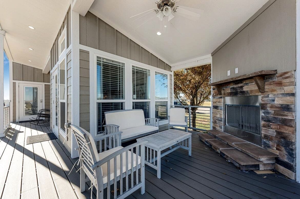Champion Athens 520 Park Model with a Relaxing Porch