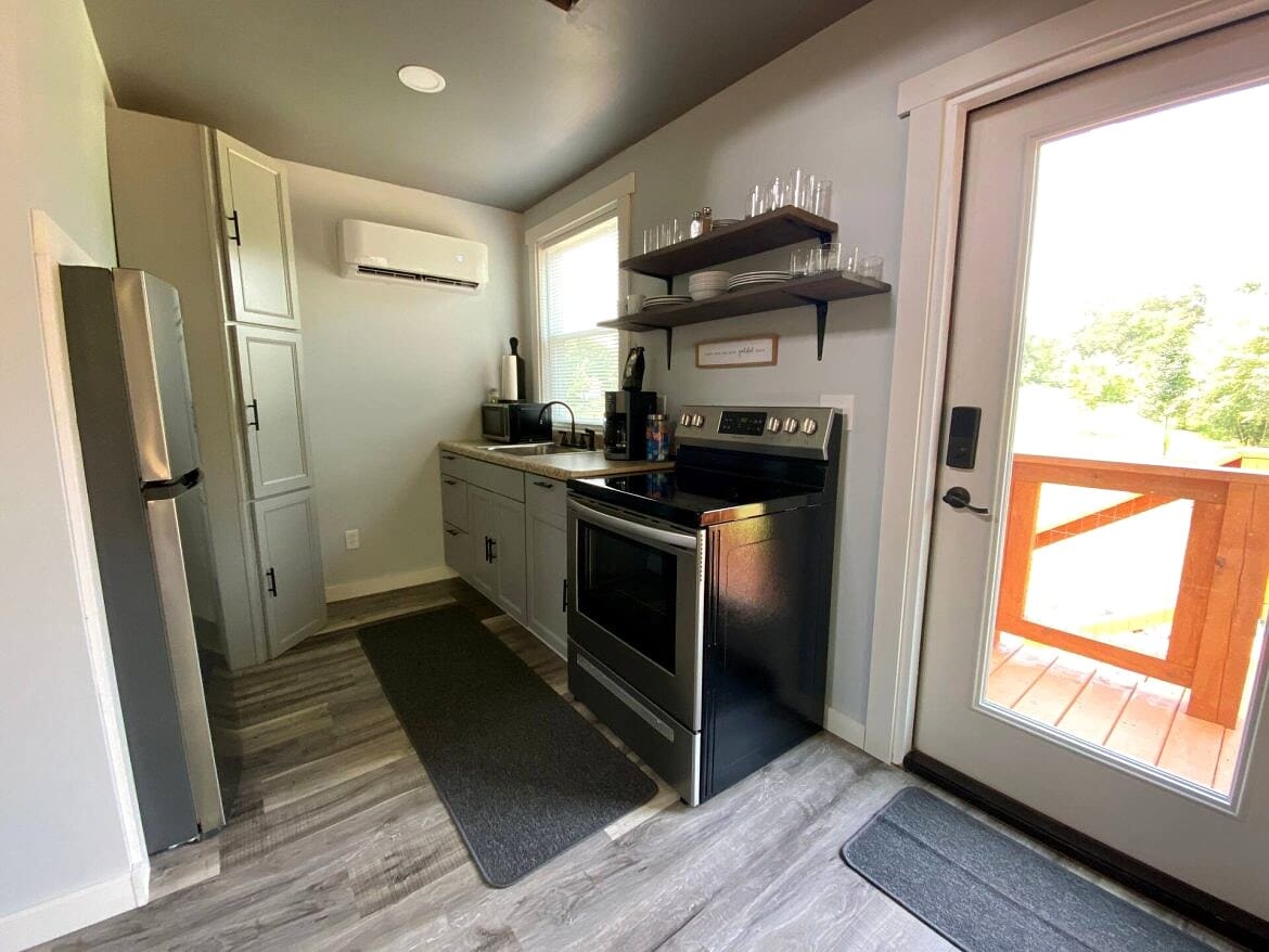 A Beautiful Creekside Tree Top Tiny House in Ohio