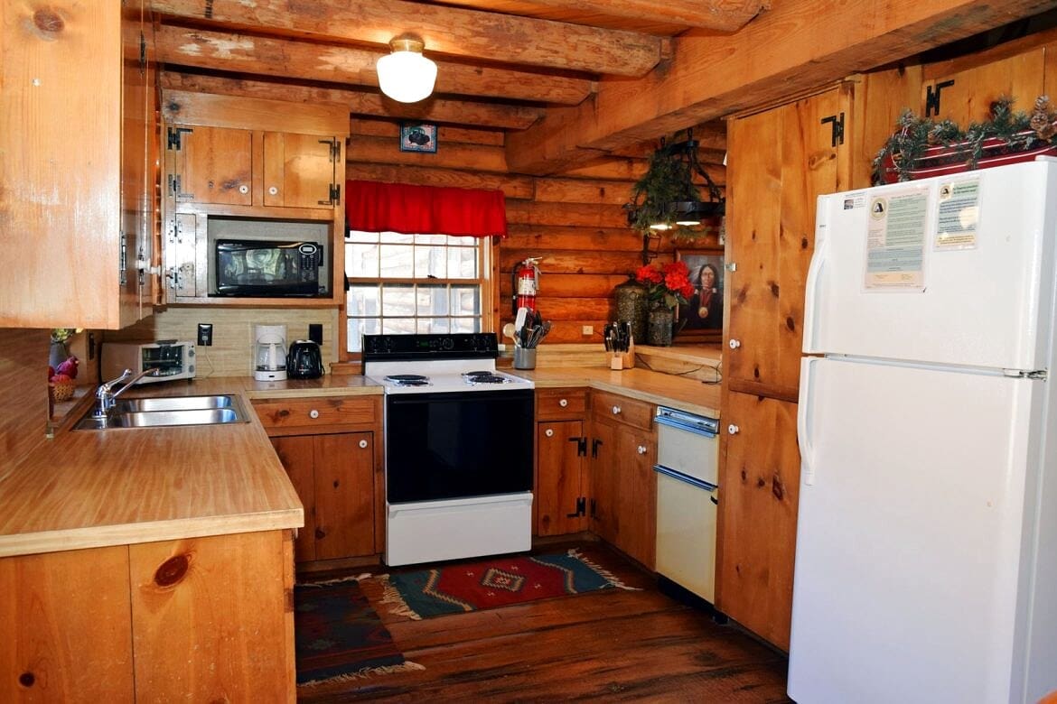 Dwyers Den Log Home with a Spacious Mountain Porch