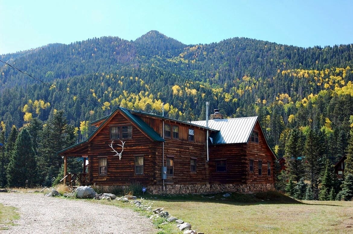 Dwyers Den Log Home with a Spacious Mountain Porch