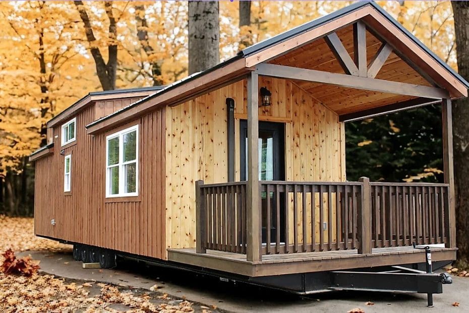 Inside the 388 Sq Ft Teddy Bear RV Park Model