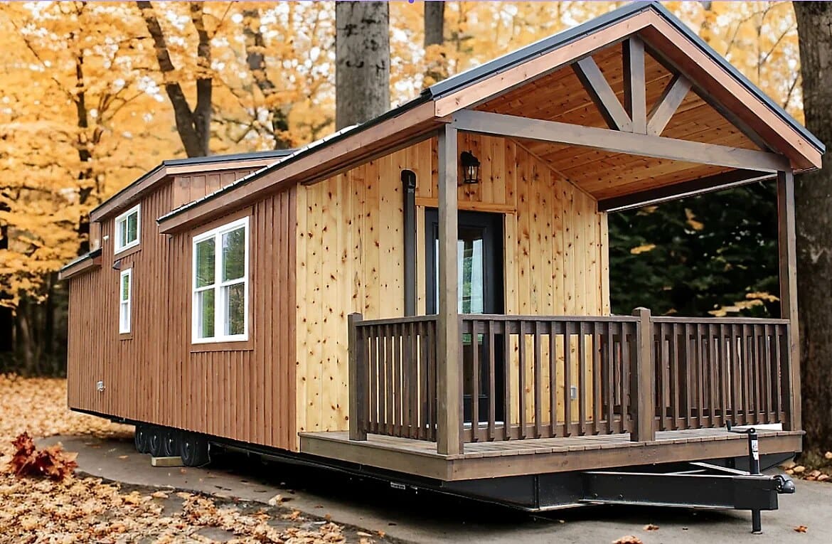 Inside the 388 Sq Ft Teddy Bear RV Park Model