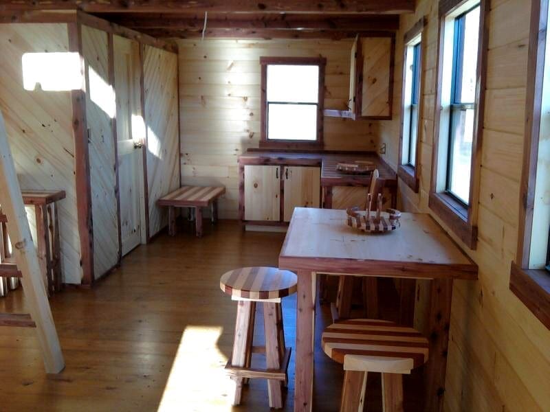 Step Inside the XTREME Cottage by Trophy Amish Cabins
