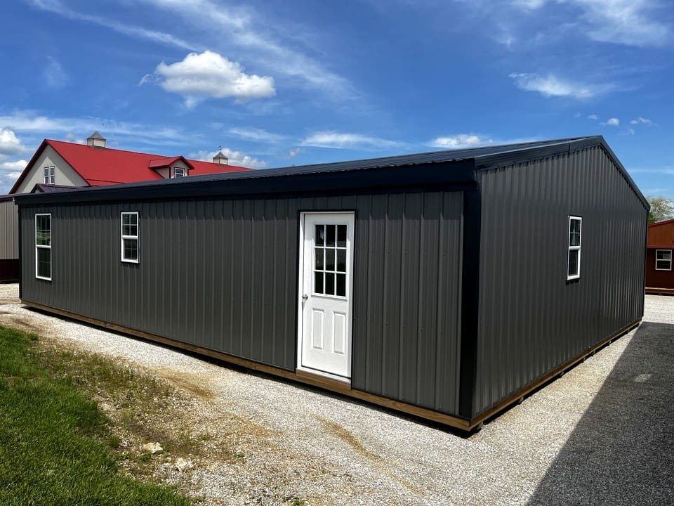 A Spacious 30x40 Gray Cabin Design Offering 1,200 Sq Ft of Living Space