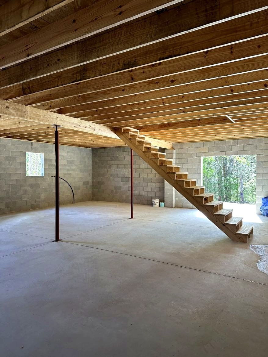 A Stunning 30x50 Two-Story Gable Cabin with a Spacious Covered Porch