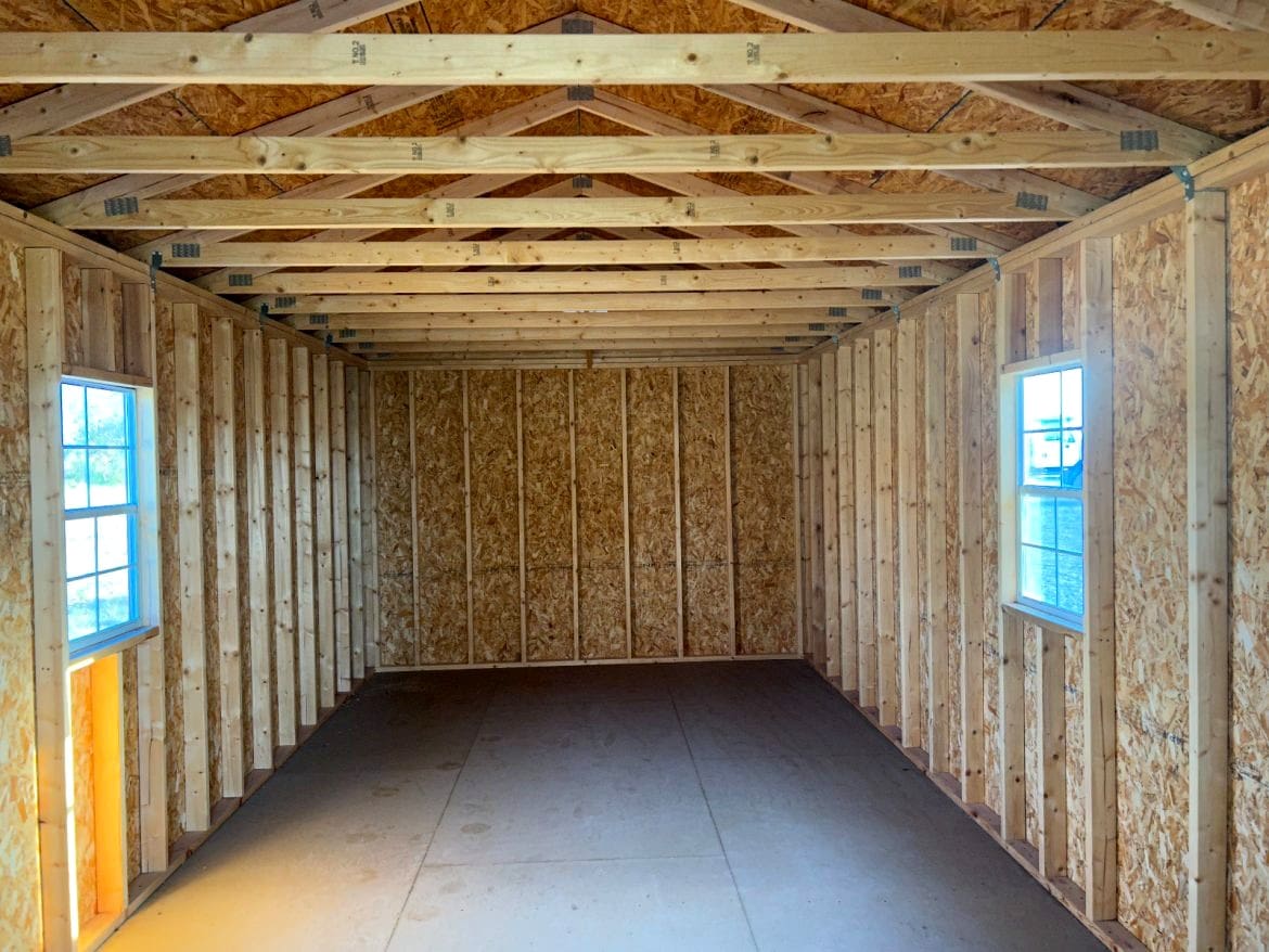 Reviewing the 12x32 A-Frame Cabin: Practical Storage with a Rustic Design