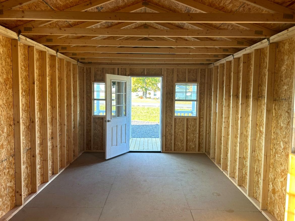 Reviewing the 12x32 A-Frame Cabin: Practical Storage with a Rustic Design
