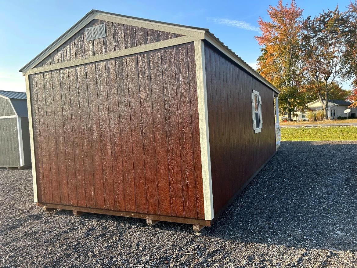 Reviewing the 12x32 A-Frame Cabin: Practical Storage with a Rustic Design