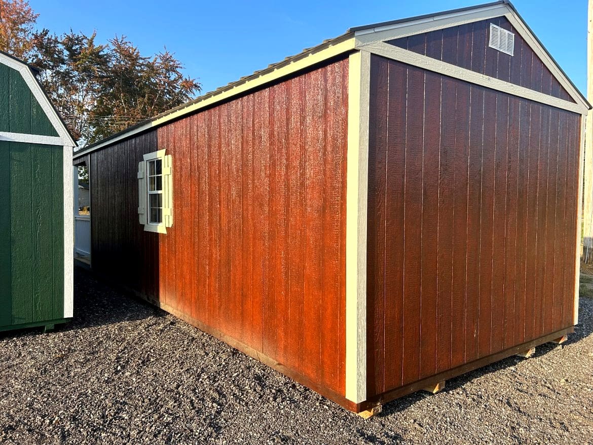 Reviewing the 12x32 A-Frame Cabin: Practical Storage with a Rustic Design