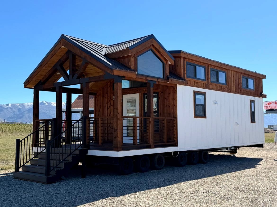 Touring a Highly Functional 15x42 Tiny Home with a Stunning Interior Layout
