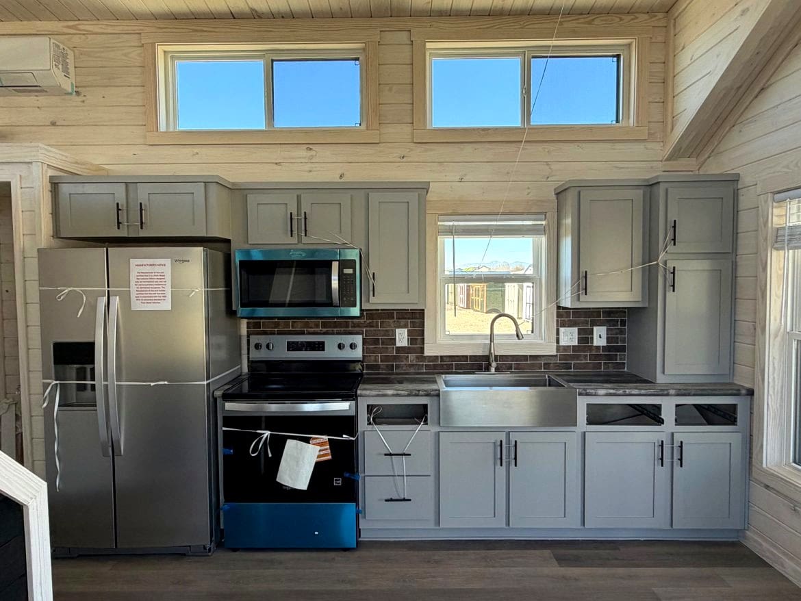 Touring a Highly Functional 15x42 Tiny Home with a Stunning Interior Layout
