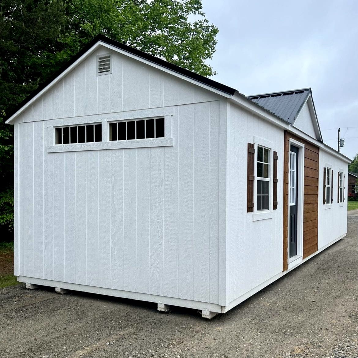 A Detailed Look at the 12x32 Deluxe A-Frame Cabin Kit with Porch