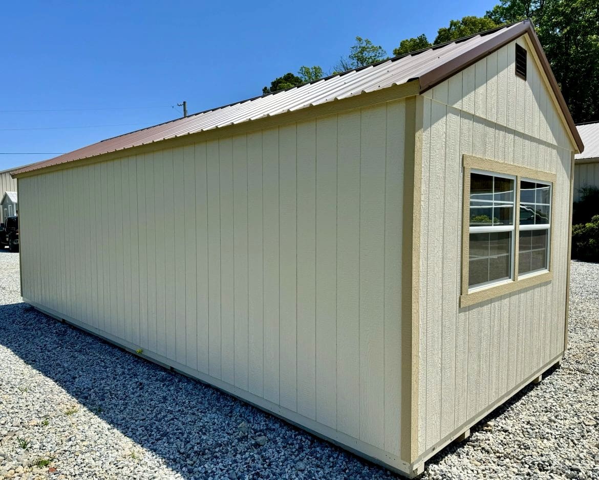 Inside a 12x28 A-Frame Cabin: Storage Loft, Porch & Custom Options
