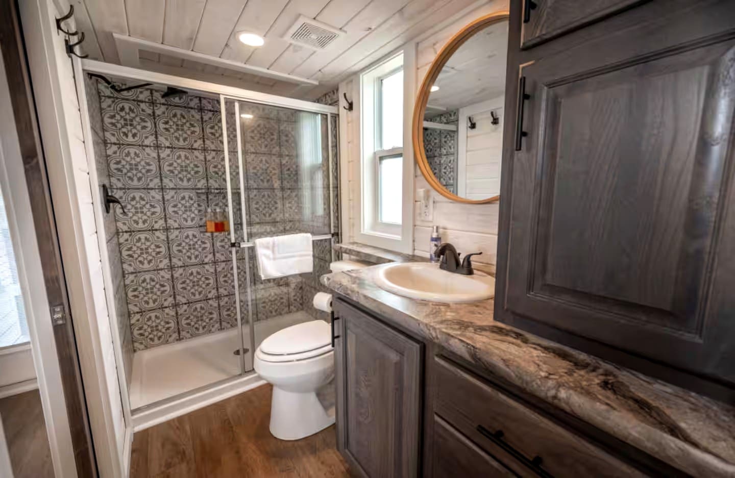 Inside a Resort-Style Tiny House Retreat Featuring Private Pool & Spa