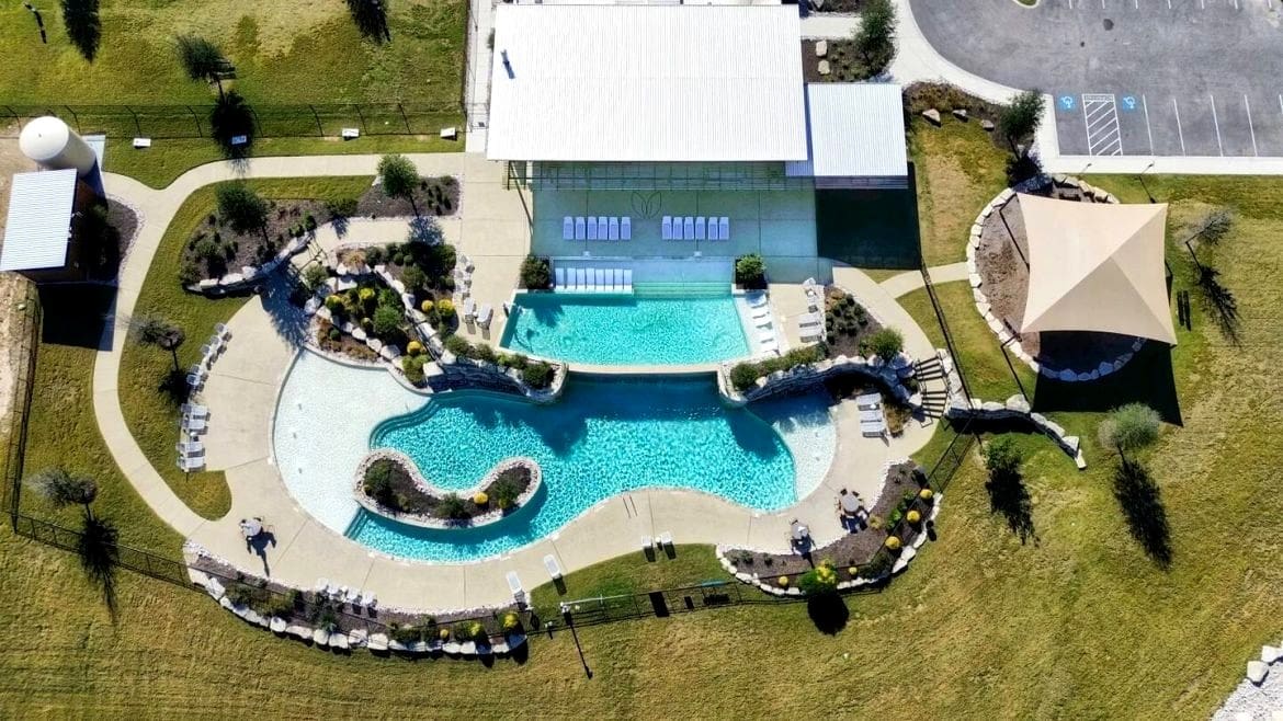 Inside a Resort-Style Tiny House Retreat Featuring Private Pool & Spa