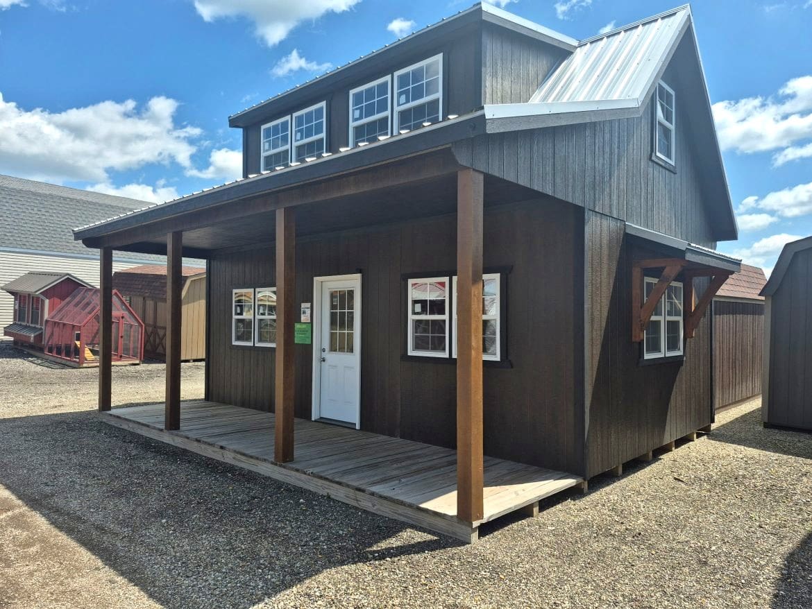 Miller's 14x24 A-Frame Cabin: Lofted Luxury for Under $25K