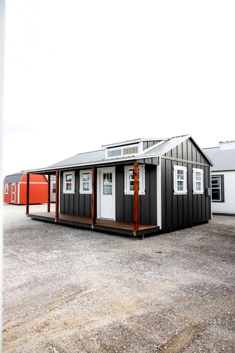 The 18x24 Gable Cottage: Cozy Extra Space for $17,411