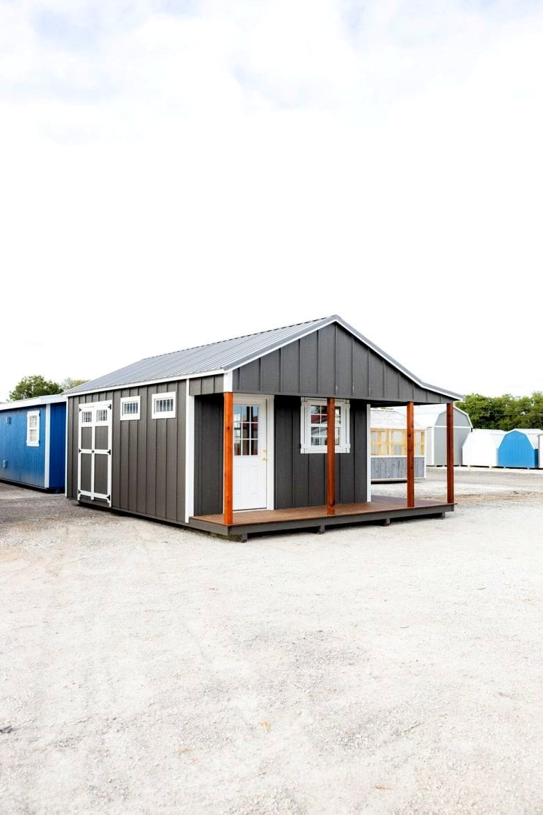 The 18x24 Gable Cottage: Cozy Extra Space for $17,411