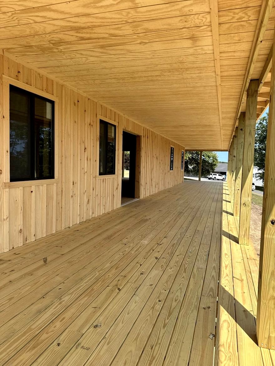 Tour a Dream 30x60 Two-Story Gable Cabin with Wraparound Porches