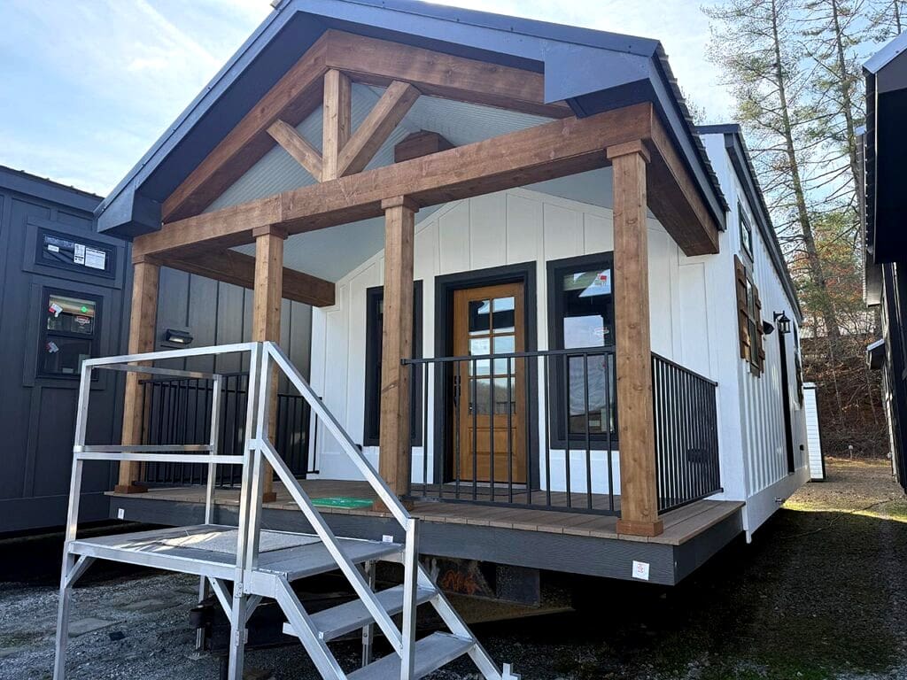 Touring the Cozy Cabin 1: A Premium 480 Sq Ft Manufactured Tiny Home