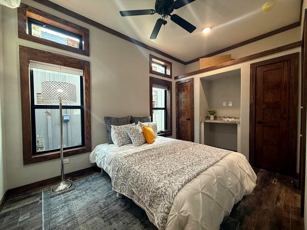 Touring the Cozy Cabin 1: A Premium 480 Sq Ft Manufactured Tiny Home