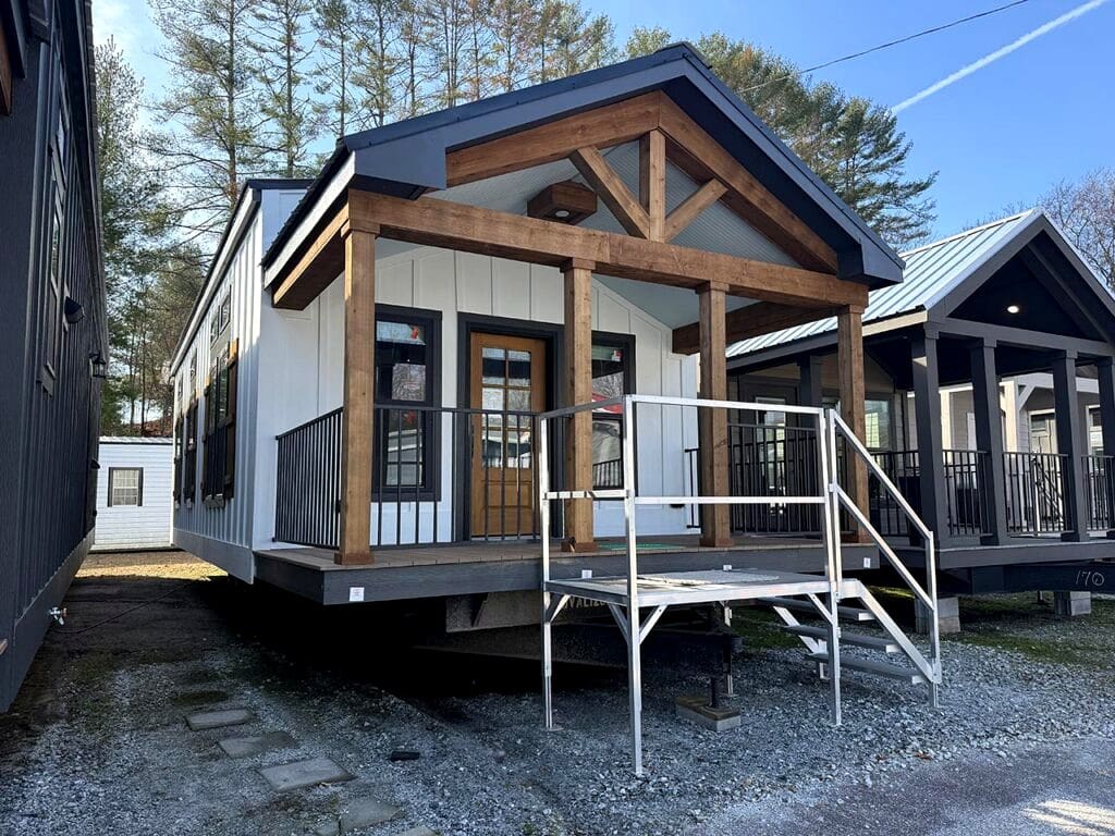 Touring the Cozy Cabin 1: A Premium 480 Sq Ft Manufactured Tiny Home