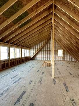 Exploring a Double-Porch Amish Gable Cabin: Two Stories of Timeless Craftsmanship for $69,995