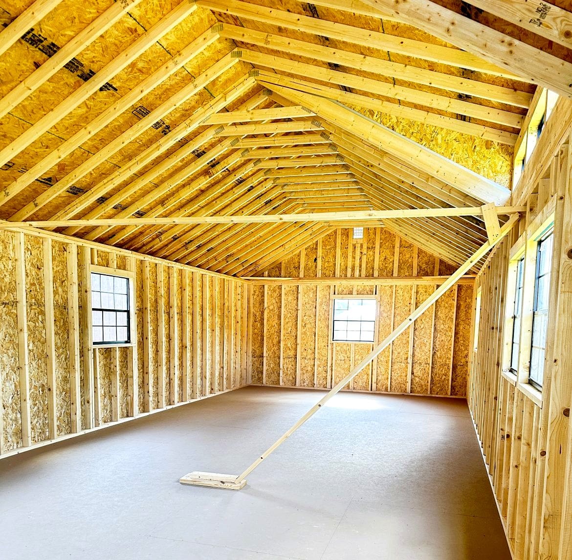Exploring the 16x48 Portable Cabin: 768 Sq Ft with Charming Side Porch & Dormer