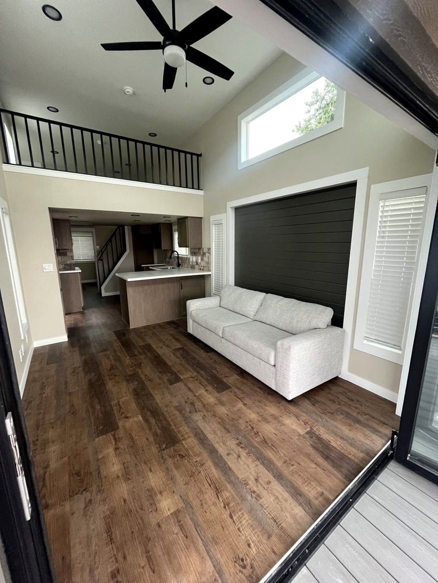 Inside the Elevated Observer: A Revolutionary Park Model Tiny Home with Rooftop Deck