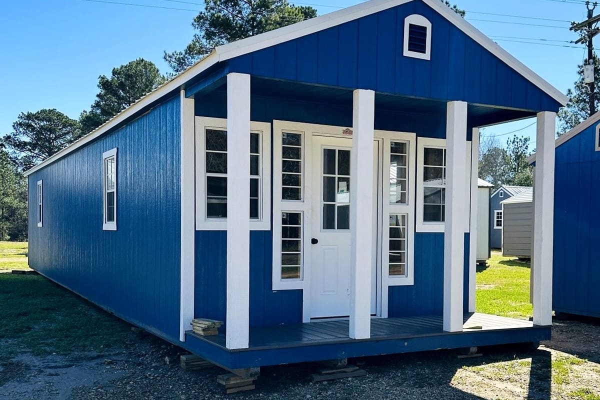 A Look Inside This 12×50 Prefab Cabin: 600 Sq Ft with Pre-Wired Electric for $21,010