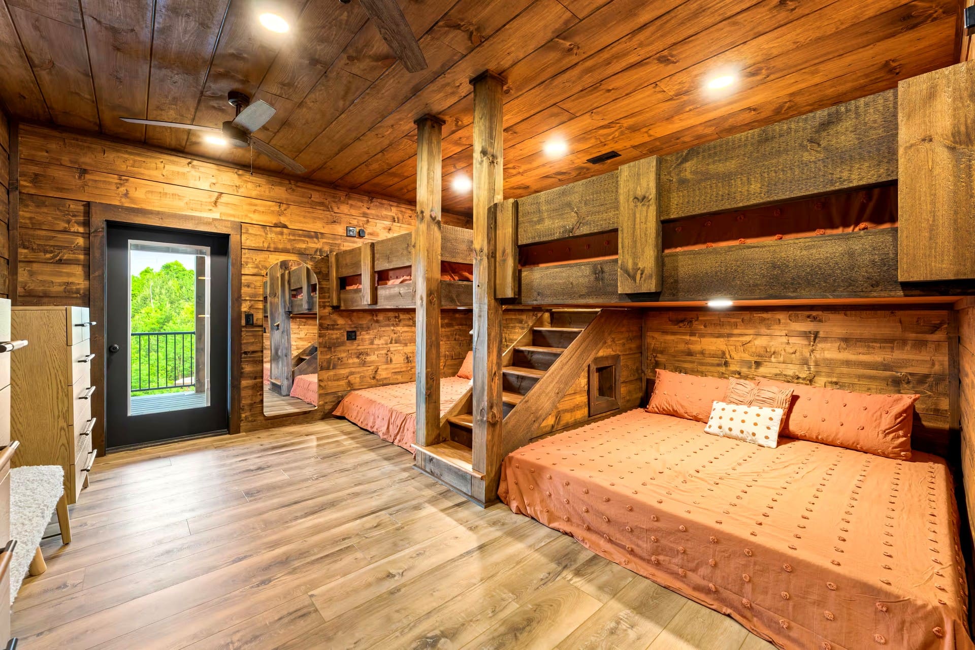 Inside a Spectacular Gatlinburg Mountain Cabin Retreat Featuring a Private Indoor Pool