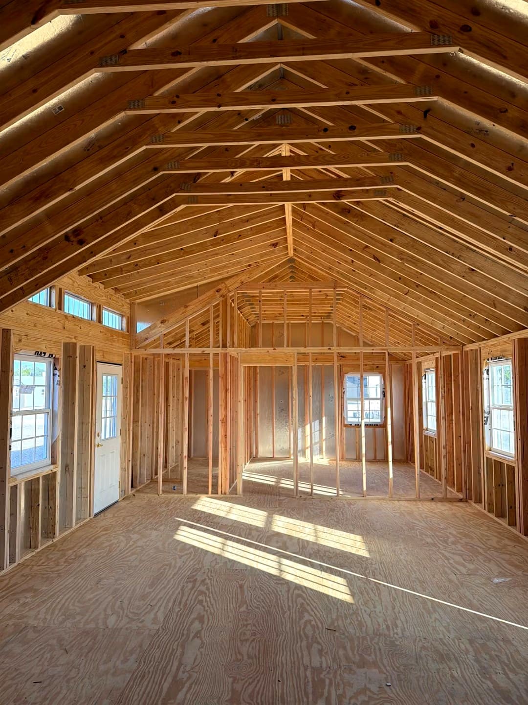 Touring an 18x60 Custom Cabin Shell: 1,080 Sq Ft 2-Bedroom Layout for $44,000