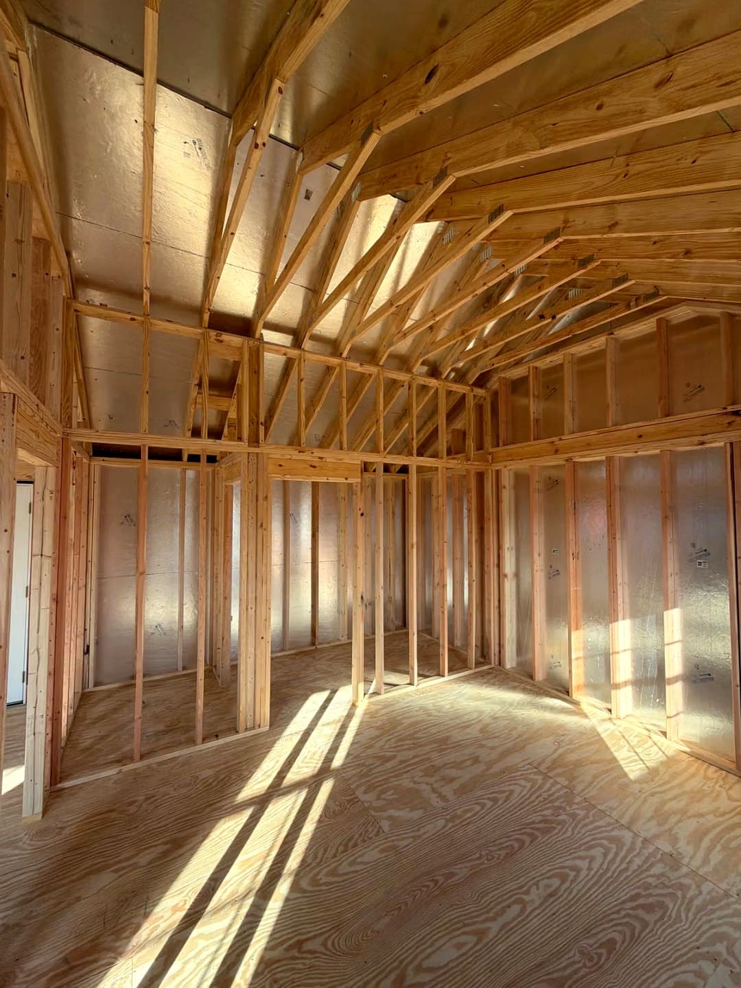 Touring an 18x60 Custom Cabin Shell: 1,080 Sq Ft 2-Bedroom Layout for $44,000