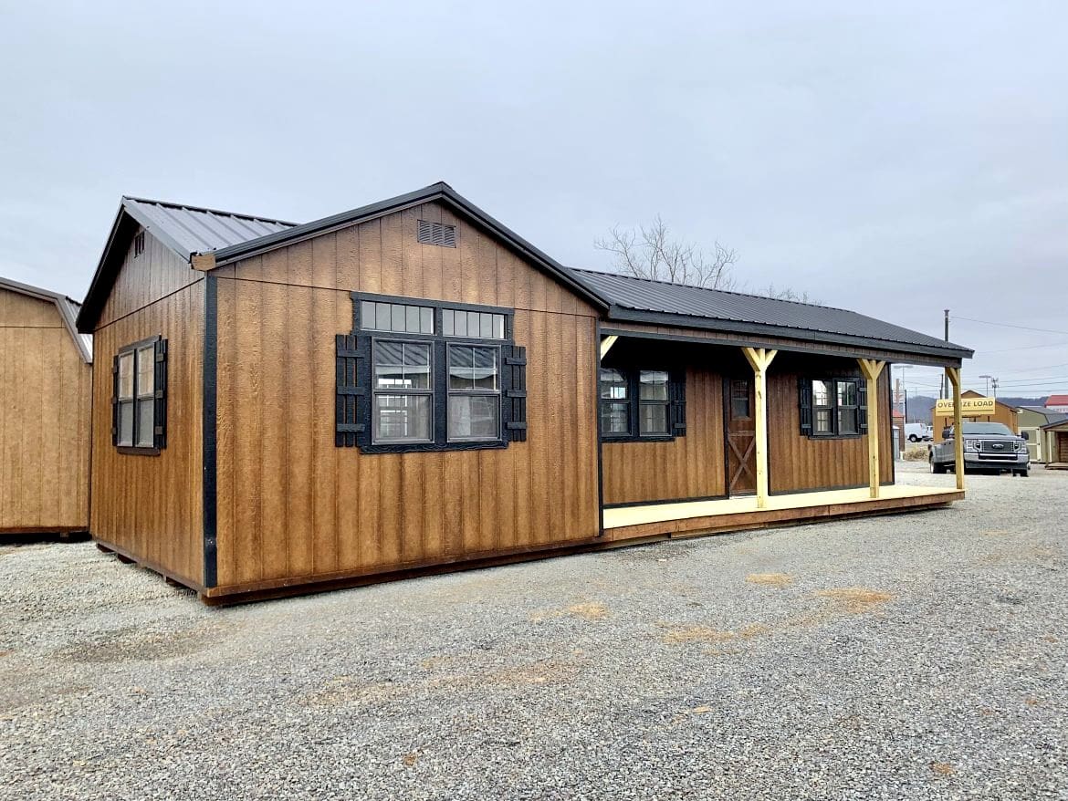 Touring the 14x40 Pro Cottage Shed: Spacious 560 Sq Ft Tiny Home & Storage Design