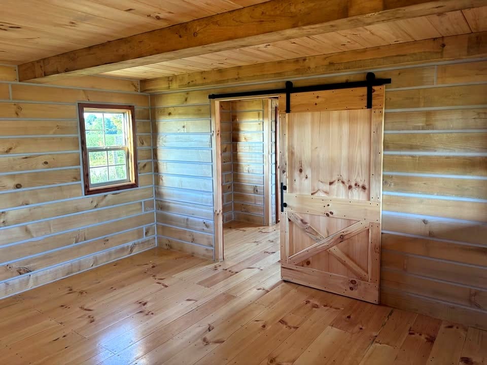 Touring the Big Bertha Baby Cabin: A 945 Sq Ft 3-Bedroom Amish-Built Rustic Home
