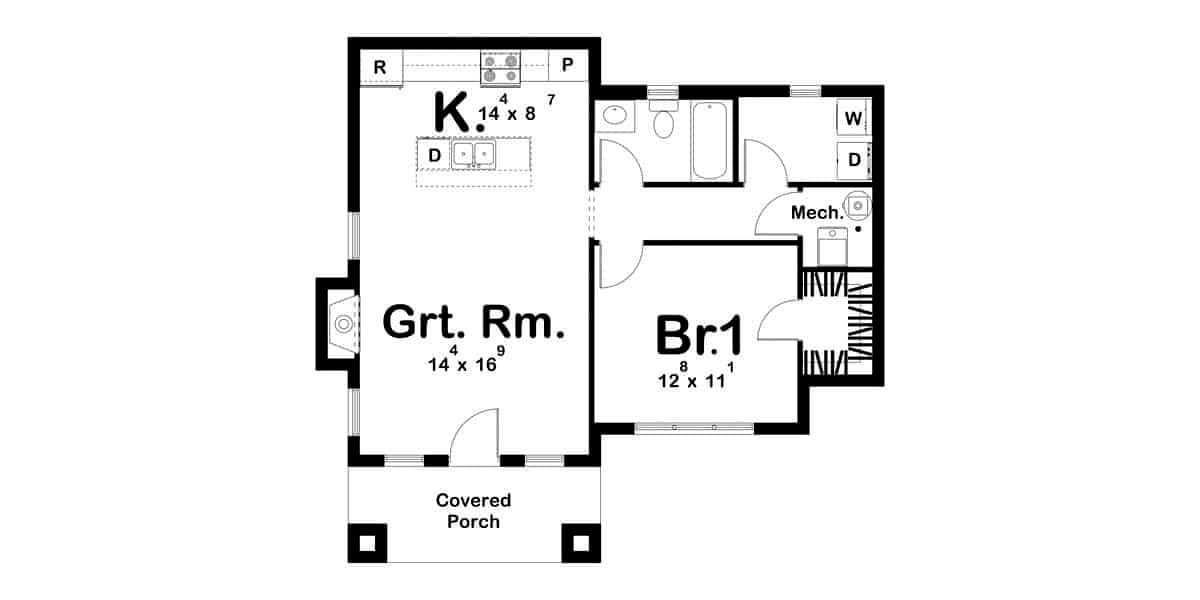 Dedicated Home Office and Flexible Work Alcove