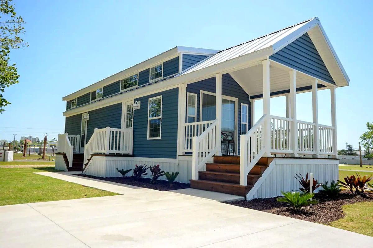 Inside the Charming 400 Sq Ft Tiny House at Barefoot RV Resort: Coastal Living with Full-Size Comforts