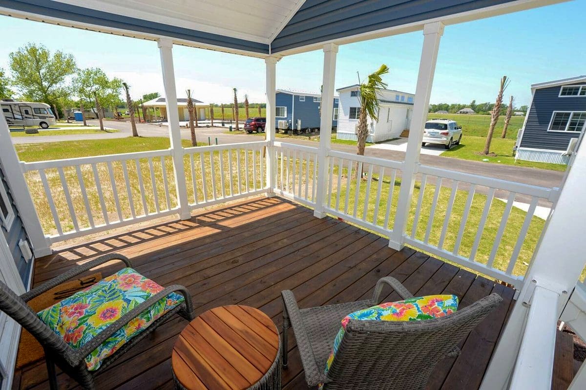 Welcoming Covered Front Porch and Outdoor Decking